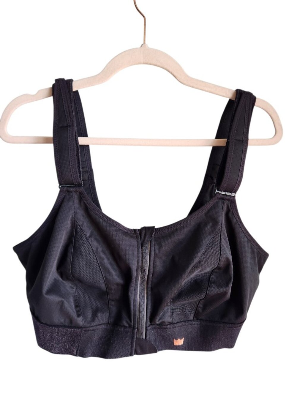 Shefit Sports Bra Black Women's 3Luxe Wireless 40DD 40DDD Ultimate High Impact